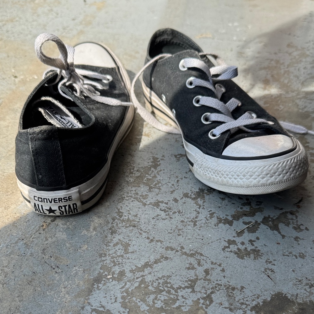 Converse All Star Black and White Sneakers